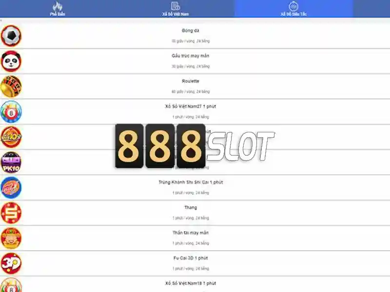 Khong gian san pham dolar slot 888