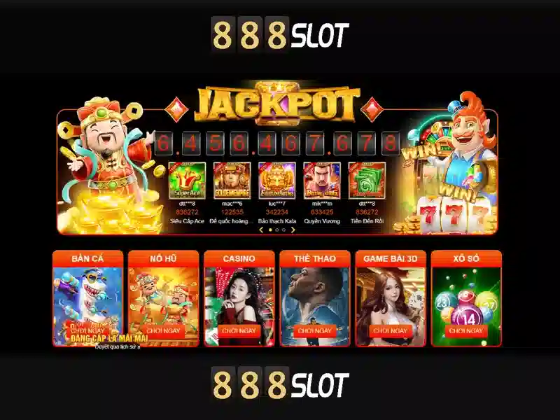 888slot: Đánh giá và Trải nghiệm chơi slot trực tuyến hàng đầu