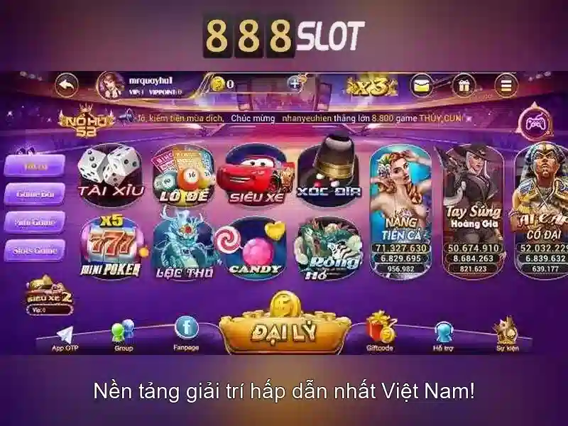 Danh mục trò chơi và trải nghiệm người dùng 888slot\n\n