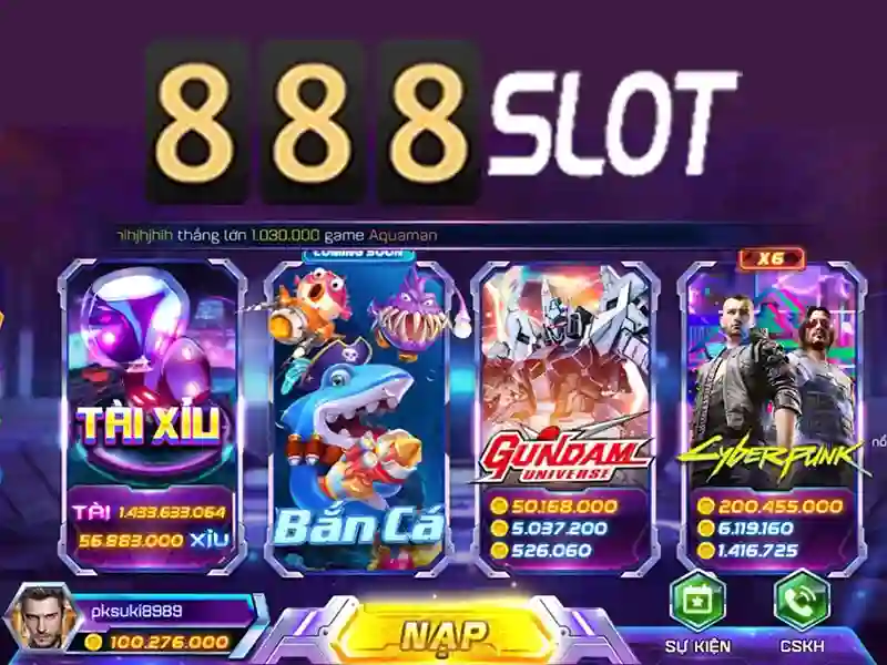 semesta 888 slot: trải nghiệm đỉnh cao game slot 888 login