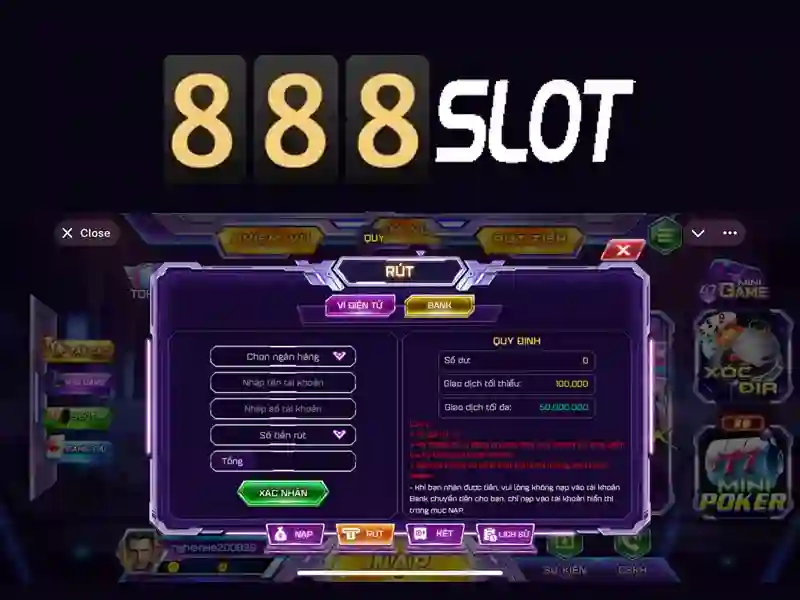 Khám phá 888slot: Nền tảng giải trí slot trực tuyến đáng tin cậy